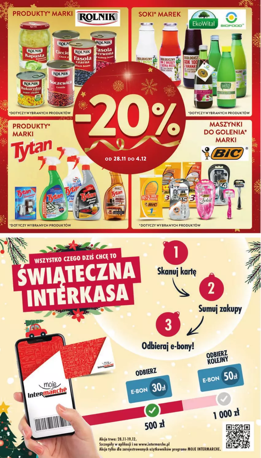 Gazetka promocyjna Intermarche - Gazetka Intermarche - ważna 28.11 do 04.12.2024 - strona 20