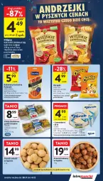 Gazetka promocyjna Intermarche - Gazetka Intermarche - Gazetka - ważna od 04.12 do 04.12.2024 - strona 15 - produkty: Cheetos, Brie, Chipsy, Chrupki, Tarczyński, Camembert, Kabanos, Lisner