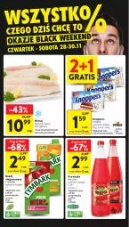 Gazetka promocyjna Intermarche - Gazetka Intermarche - Gazetka - ważna od 04.12 do 04.12.2024 - strona 2 - produkty: Oranżada, Hellena, Tymbark, Knoppers, Napój niegazowany, Mintaj, Lazur, Napój