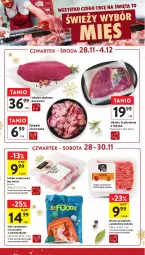 Gazetka promocyjna Intermarche - Gazetka Intermarche - Gazetka - ważna od 04.12 do 04.12.2024 - strona 26 - produkty: Kurczak, Schab wieprzowy, Kotlet, Udziec wołowy, Mięso, Podudzie z kurczaka