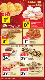 Gazetka promocyjna Intermarche - Gazetka Intermarche - Gazetka - ważna od 04.12 do 04.12.2024 - strona 36 - produkty: Pączek, Ser, Jogurt, Makowiec, Mars, Chleb, Donut, Bułka, Kokos