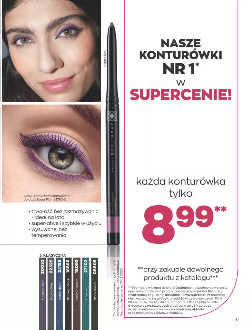 Gazetka promocyjna Avon - Katalog Avon 8/2021 kampania sierpień - ważna 01.08 do 31.08.2021 - strona 11 - produkty: Klej, Lack, Wkładki