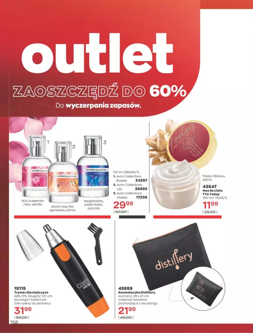 Gazetka promocyjna Avon - Katalog Avon 8/2021 kampania sierpień - ważna 01.08 do 31.08.2021 - strona 154 - produkty: Hibiskus, Kosmetyczka, Liczi, Mus, Róża