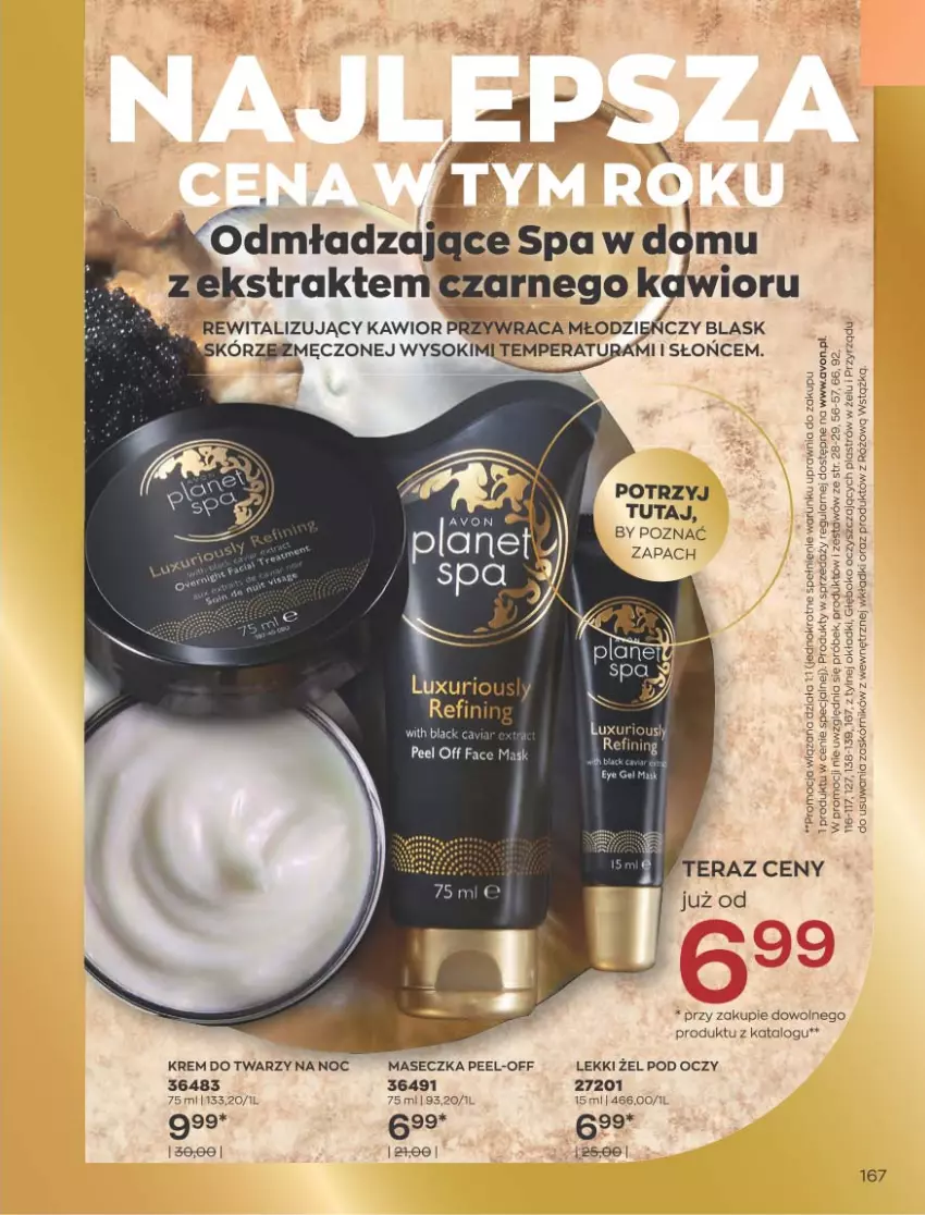 Gazetka promocyjna Avon - Katalog Avon 8/2021 kampania sierpień - ważna 01.08 do 31.08.2021 - strona 163 - produkty: Fa, Kawior, Krem do twarzy, Lack, Tera, Wkładki