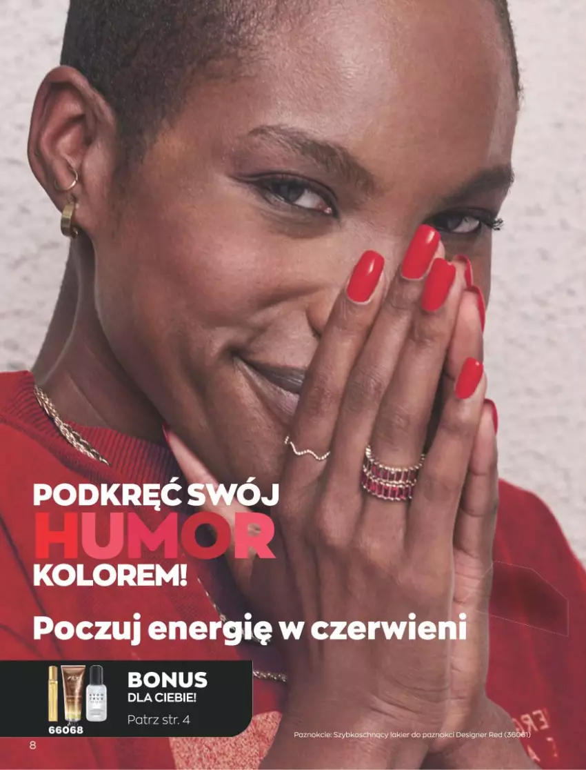 Gazetka promocyjna Avon - Katalog Avon 8/2021 kampania sierpień - ważna 01.08 do 31.08.2021 - strona 8 - produkty: Lakier, Lakier do paznokci