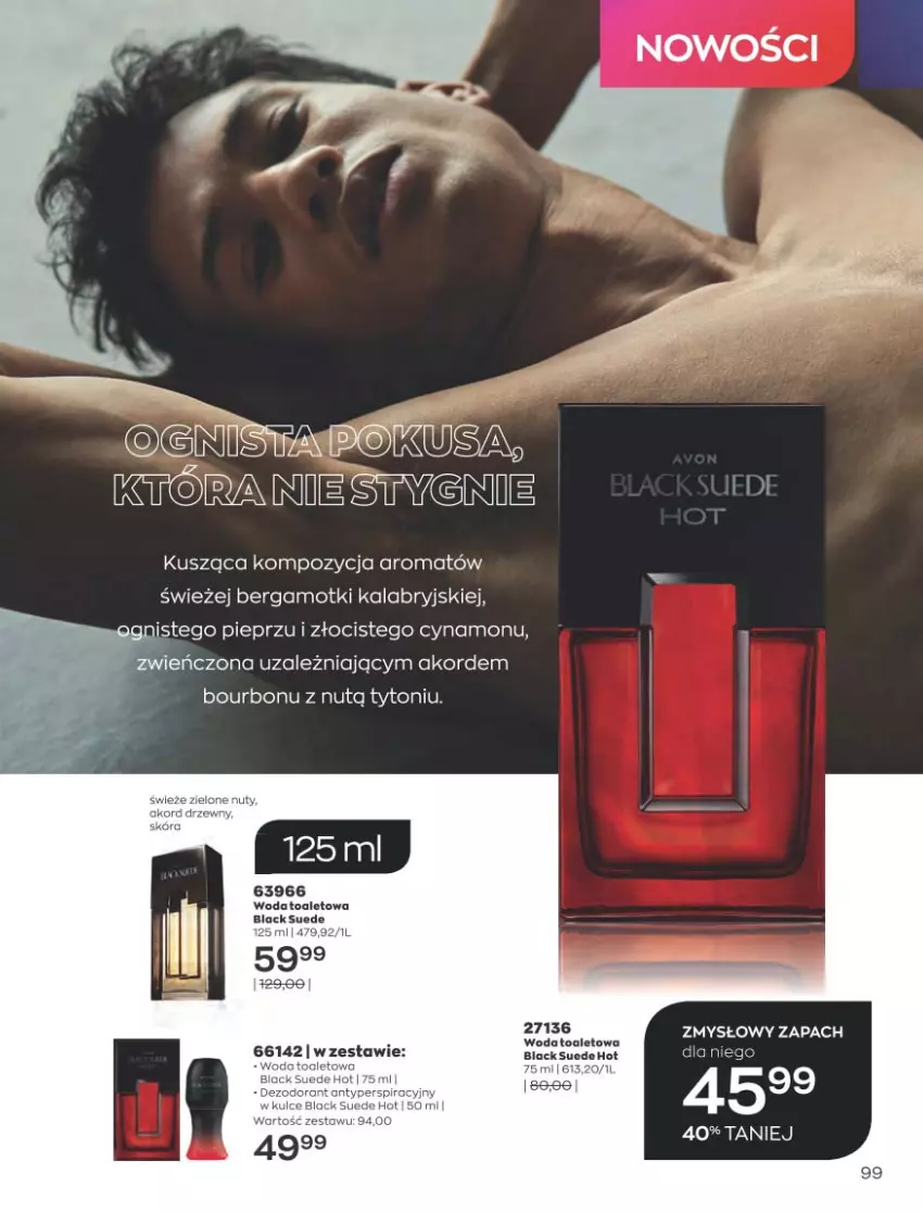 Gazetka promocyjna Avon - Katalog Avon 8/2021 kampania sierpień - ważna 01.08 do 31.08.2021 - strona 95 - produkty: Bourbon, Lack, Nuty, Pieprz, Woda, Woda toaletowa