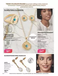 Gazetka promocyjna Avon - Katalog Avon 8/2021 kampania sierpień - Gazetka - ważna od 31.08 do 31.08.2021 - strona 138 - produkty: Naszyjnik, Cynk, Pierścionek, Tera, Kolczyki, Tytan