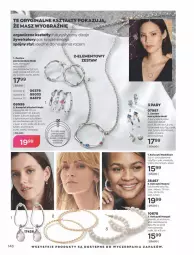 Gazetka promocyjna Avon - Katalog Avon 8/2021 kampania sierpień - Gazetka - ważna od 31.08 do 31.08.2021 - strona 142 - produkty: Naszyjnik, Cynk, Pierścionek, Piast, Kolczyki, Tytan