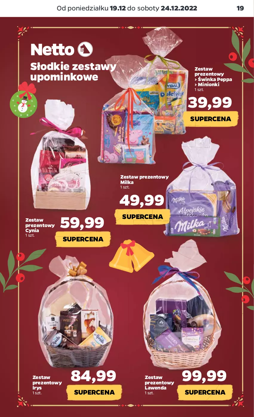 Gazetka promocyjna Netto - Artykuły spożywcze - ważna 19.12 do 24.12.2022 - strona 19 - produkty: Inka, Milka, Zestaw prezentowy