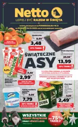 Gazetka promocyjna Netto - Artykuły spożywcze - Gazetka - ważna od 24.12 do 24.12.2022 - strona 1 - produkty: Piwa, Piwo, Ser, Gra, Twaróg, Mlekovita, Ozdoby świąteczne, Schab wieprzowy, Mleko