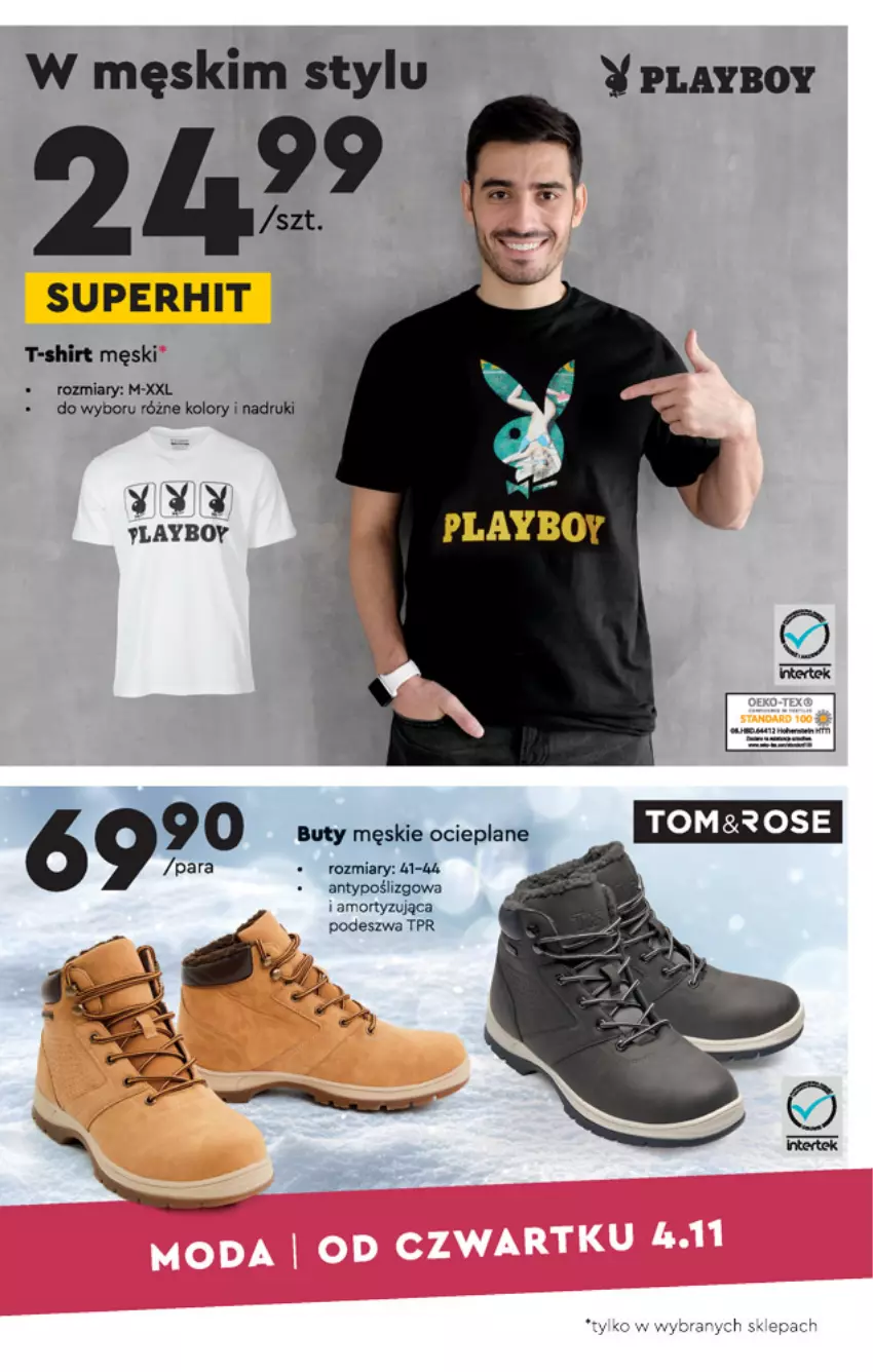 Gazetka promocyjna Biedronka - Okazje tygodnia - ważna 02.11 do 17.11.2021 - strona 31 - produkty: Buty, T-shirt