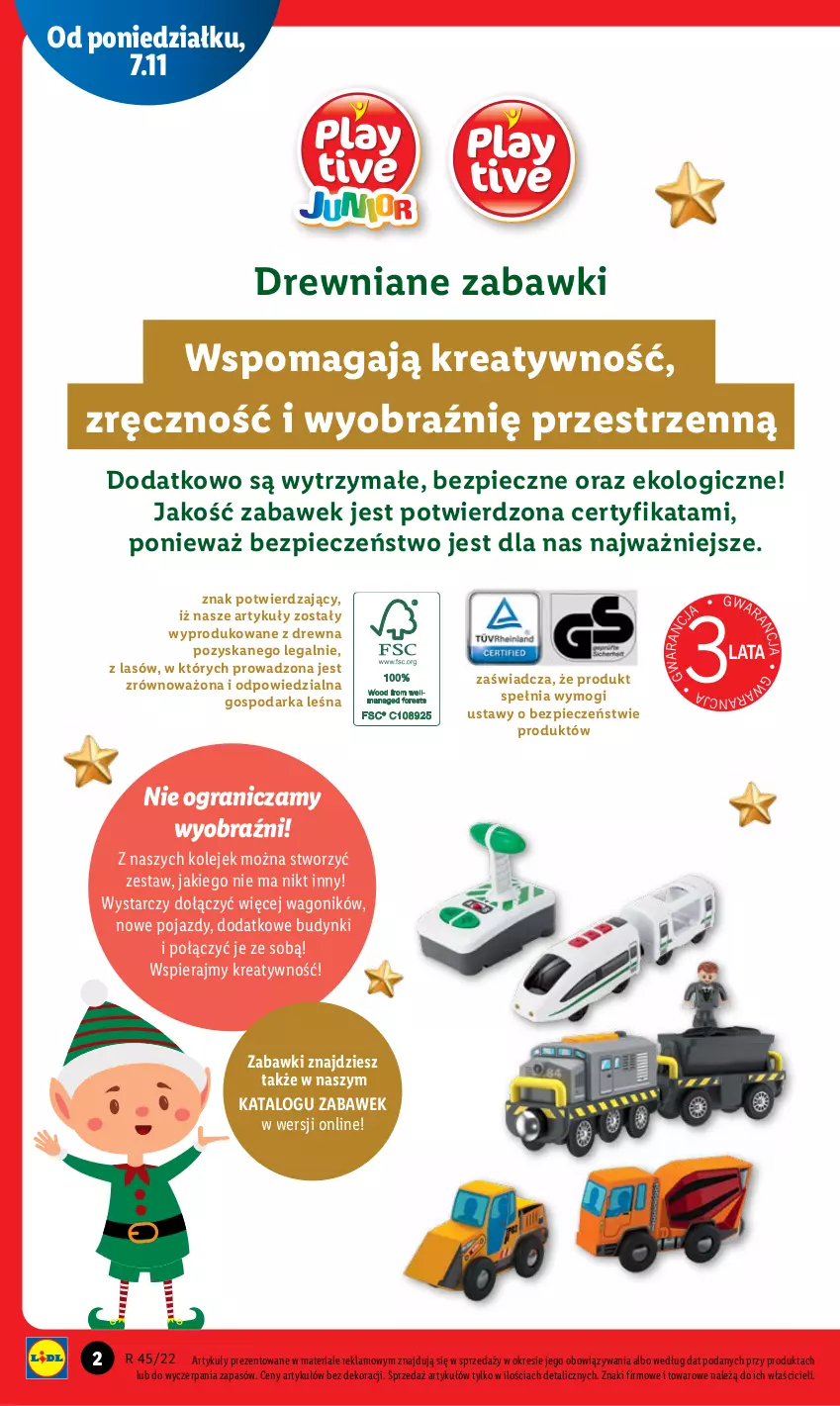 Gazetka promocyjna Lidl - GAZETKA - ważna 07.11 do 12.11.2022 - strona 2 - produkty: Gra, Olej, Piec, Pojazd