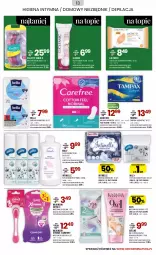 Gazetka promocyjna Drogerie Natura - Gazetka Drogerie Natura - Gazetka - ważna od 26.06 do 26.06.2023 - strona 13 - produkty: Patyczki kosmetyczne, Gillette Venus, Top, Pax, Lactacyd, Eveline, Bell, Pianka do golenia, Tampony, Venus, Szynka, Cleanic, Chusteczki, Płatki kosmetyczne, Tampax, Podpaski, Carefree, Gillette, Maszynka, Płyn do higieny intymnej, Bella, Chusteczki do higieny, Maszynka do golenia, Wkładki