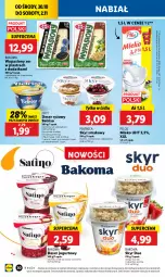 Gazetka promocyjna Lidl - GAZETKA - Gazetka - ważna od 02.11 do 02.11.2024 - strona 30 - produkty: Belriso, Ser, Ryż, Por, Gra, Piątnica, Zott, Jogurt, Pilos, Bakoma, Deser, Mango, Brownie, Liczi, Mleko