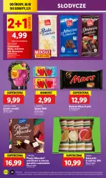 Gazetka promocyjna Lidl - GAZETKA - Gazetka - ważna od 02.11 do 02.11.2024 - strona 40 - produkty: Ser, Gra, Chupa Chups, Mleczko, Czekolada, Mars, Galaretki, Ptasie mleczko, Baton, E. Wedel, Deser, Lizaki, Gala, Kokos