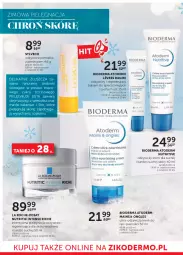 Gazetka promocyjna Ziko - Gazetka Ziko Dermo - Gazetka - ważna od 27.12 do 27.12.2023 - strona 16 - produkty: Bioderma, Krem do rąk, La Roche-Posay, Peeling, Kakao, Masło, Olej, Atoderm