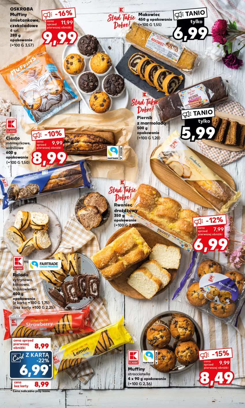 Gazetka promocyjna Kaufland - Mocny Start - ważna 16.10 do 18.10.2023 - strona 10 - produkty: Kakao, Makowiec, Marmolada, Mola, Muffiny, Piernik