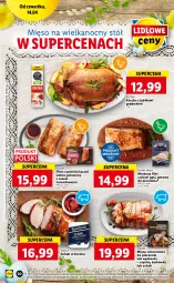 Gazetka promocyjna Lidl - GAZETKA - Gazetka - ważna od 16.04 do 16.04.2022 - strona 20 - produkty: Piec, Krakus, Sos, Filet z piersi gęsi, Kaczka, Stół, Szynka, Wino, Mięso, Jabłka