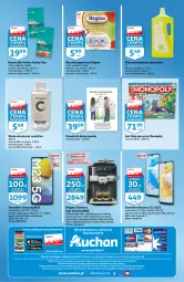 Gazetka promocyjna Auchan - Skarbonka#20 - Gazetka - ważna od 28.05 do 28.05.2022 - strona 4 - produkty: Woda micelarna, Pur, Gin, Gra, Papier, Purina, Młynek, Ręcznik, Bateria, Samsung, Cappuccino, Siemens, Woda, Drzwi, Monopoly, Smartfon, Akumulator