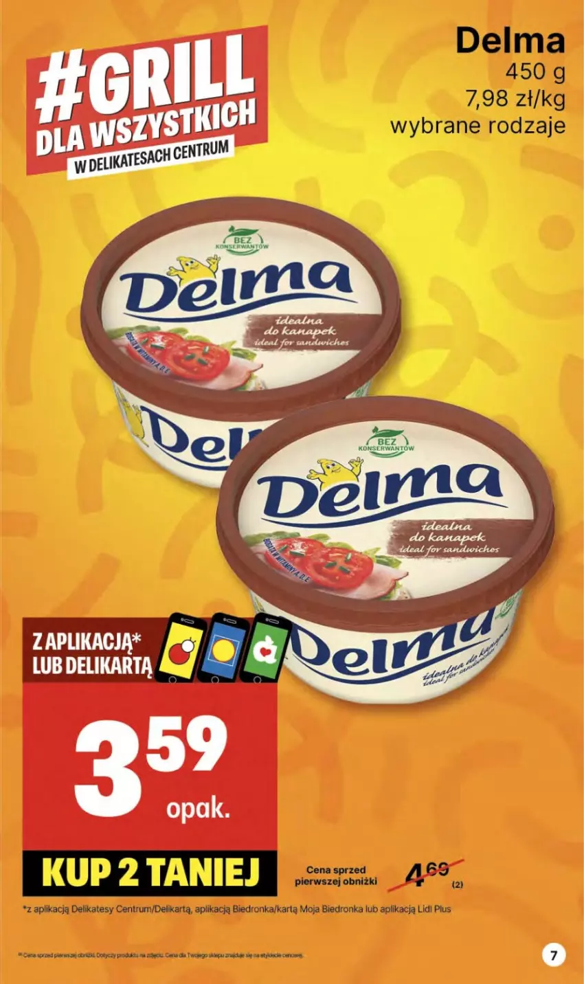 Gazetka promocyjna Delikatesy Centrum - NOWA GAZETKA Delikatesy Centrum od 9 maja! 9-15.05.2024 - ważna 09.05 do 15.05.2024 - strona 7 - produkty: Delma, Dron, Rum