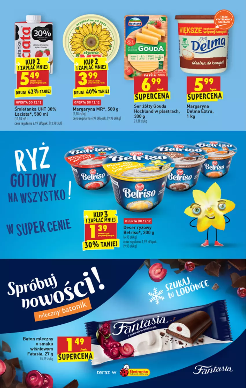 Gazetka promocyjna Biedronka - W tym tygodniu PM - ważna 09.12 do 15.12.2021 - strona 23 - produkty: Belriso, Delma, Deser, Fa, Gouda, Hochland, Margaryna, Ryż, Ser