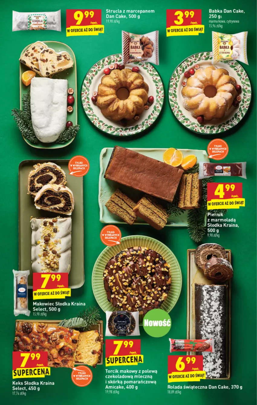 Gazetka promocyjna Biedronka - W tym tygodniu PM - ważna 09.12 do 15.12.2021 - strona 39 - produkty: Amica, Babka, Dan Cake, LG, Makowiec, Mola, Por, Rolada