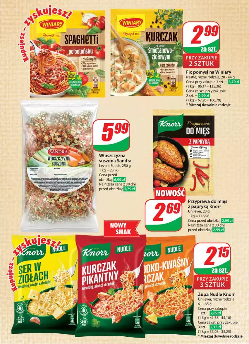 Gazetka promocyjna Dino - Gazetka 36 / 2024 - ważna 04.09 do 10.09.2024 - strona 17 - produkty: Knorr, Kurczak, Winiary, Zupa