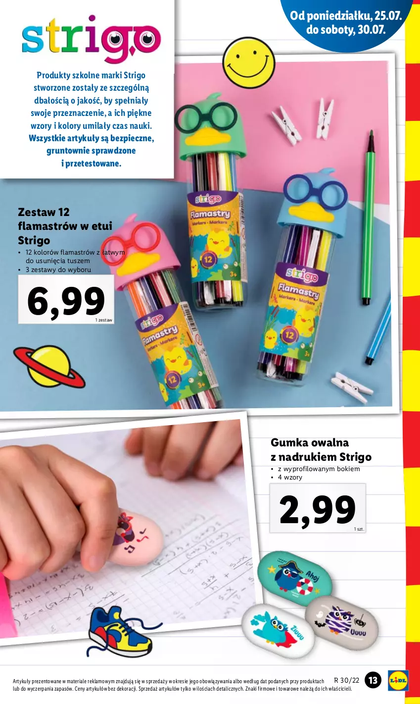 Gazetka promocyjna Lidl - GAZETKA - ważna 25.07 do 30.07.2022 - strona 13 - produkty: Grunt, Piec, Tusz