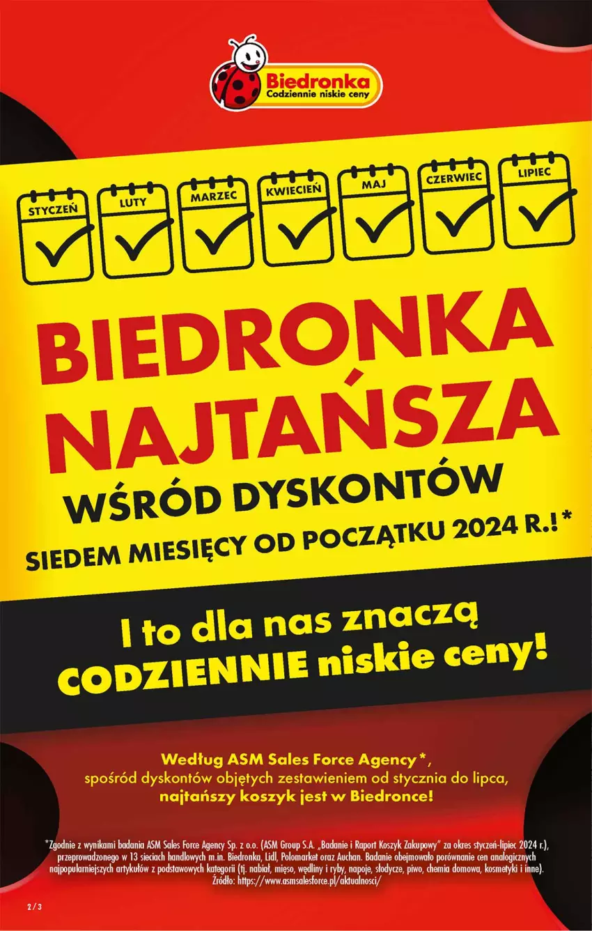 Gazetka promocyjna Biedronka - Od czwartku - ważna 26.09 do 02.10.2024 - strona 2 - produkty: Dron, Kosz, Mięso, Napoje, Piec, Piwo, Por