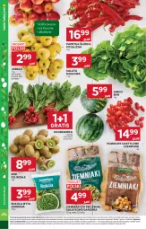Gazetka promocyjna Stokrotka - Market - Gazetka - ważna od 25.03 do 25.03.2026 - strona 14 - produkty: Piec, Jonagold, Warzywa, Gra, Papryka słodka, Sałata masłowa, Papryka, Rukola, Kiwi, Ziemniaki, Siatka, Sałat, Optima, Owoce, Arbuz, Gala, Masło, Pomidory, Rzodkiewka, Mięso, Ligol, Jabłka