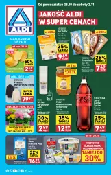 Gazetka promocyjna Aldi - Pełna oferta - Gazetka - ważna od 02.11 do 02.11.2024 - strona 1 - produkty: Ser, Gra, Hofburger, Kawa mielona, Kawa, Ziemniaki, Coca-Cola, Golden Seafood, Płaszcz, Burger, Czekolada, Miód, Fanta, Sprite, Nektar, Fa