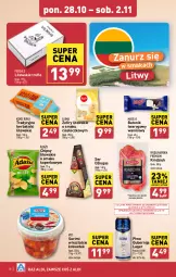 Gazetka promocyjna Aldi - Pełna oferta - Gazetka - ważna od 02.11 do 02.11.2024 - strona 18 - produkty: Piwa, Piwo, Ser, Gra, Kindziuk, Chipsy, Herbatniki, Tonik, Baton, Batonik twarogowy, Magija, Surimi