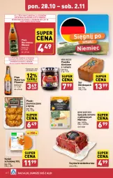 Gazetka promocyjna Aldi - Pełna oferta - Gazetka - ważna od 02.11 do 02.11.2024 - strona 20 - produkty: Piwa, Piwo, Ser, Rum, Gra, Lack, Szynka, Kotlet, Dynią