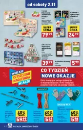 Gazetka promocyjna Aldi - Pełna oferta - Gazetka - ważna od 02.11 do 02.11.2024 - strona 34 - produkty: Kolejka, Pojazd, Rękawice, Dzieci, Olej, Kalendarz, Kalendarz adwentowy