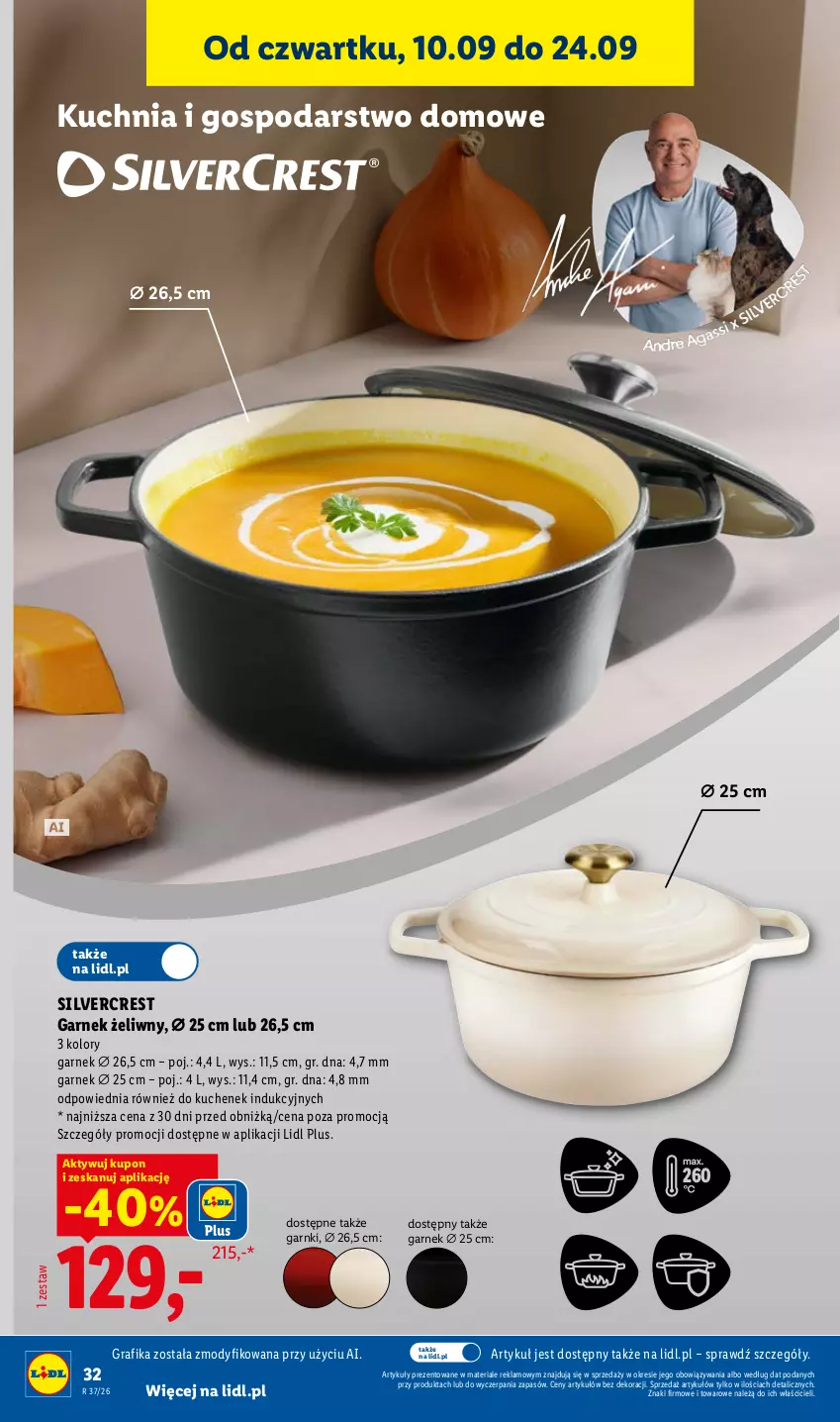 Gazetka promocyjna Lidl - Gazetka ważna od 07.09. do 12.09. - ważna 07.09 do 12.09.2026 - strona 38 - produkty: Garnek, Gra, Grafika, Kuchnia, Silvercrest
