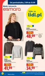 Gazetka promocyjna Lidl - Gazetka ważna od 07.09. do 12.09. - Gazetka - ważna od 12.09 do 12.09.2026 - strona 10 - produkty: Sweter, Kardigan, Kurtka, Moda