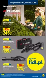 Gazetka promocyjna Lidl - Gazetka ważna od 07.09. do 12.09. - Gazetka - ważna od 12.09 do 12.09.2026 - strona 11 - produkty: Parkside, Noż, Nożyce, Sekator, Ogród, Akumulator