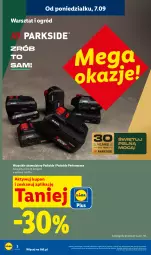 Gazetka promocyjna Lidl - Gazetka ważna od 07.09. do 12.09. - Gazetka - ważna od 12.09 do 12.09.2026 - strona 2 - produkty: Parkside, Ogród, Akumulator