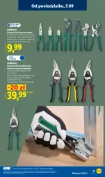 Gazetka promocyjna Lidl - Gazetka ważna od 07.09. do 12.09. - Gazetka - ważna od 12.09 do 12.09.2026 - strona 25 - produkty: Parkside, Noż, Nożyce, Regał, Szczypce