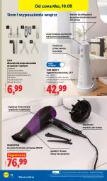 Gazetka promocyjna Lidl - Gazetka ważna od 07.09. do 12.09. - Gazetka - ważna od 12.09 do 12.09.2026 - strona 48 - produkty: Cążki, Noż, Pęseta, Nożyczki, Remington, Cążki do skórek, Suszarka, Manicure i pedicure, Irygator, Szczoteczka