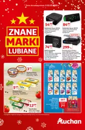 Gazetka promocyjna Auchan - Znane i lubiane Marki - Gazetka - ważna od 12.12 do 12.12.2021 - strona 1 - produkty: Radiobudzik, Gry, Gra, Rama, Głośnik, Budzik, Sencor, Margaryna, Odświeżacz powietrza, Nerf, Delma, Flora, Akumulator, LG