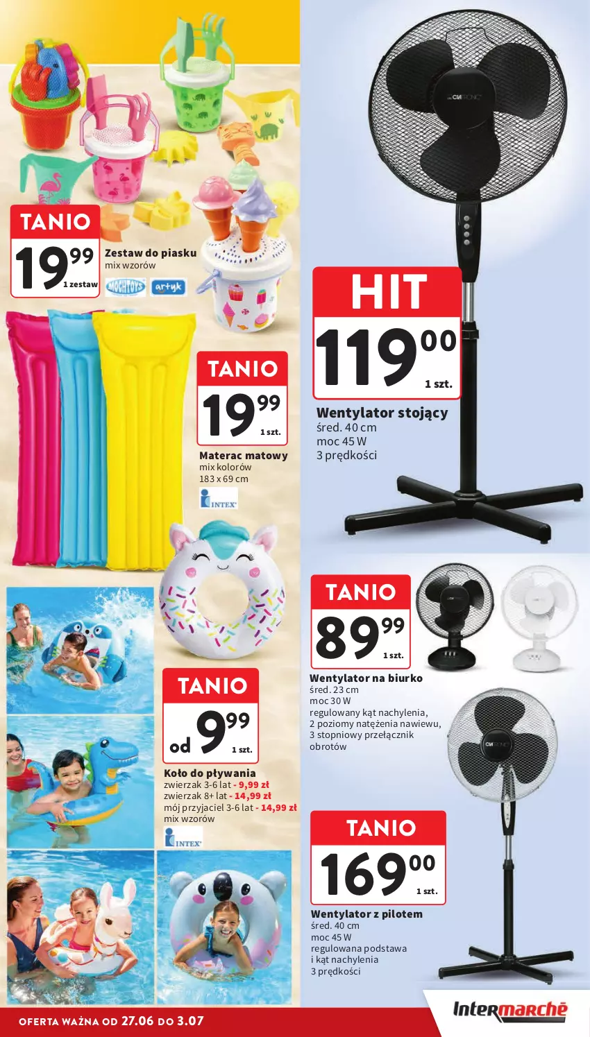 Gazetka promocyjna Intermarche - Gazetka Intermarche - ważna 27.06 do 03.07.2024 - strona 37 - produkty: Biurko, Materac, Tera, Top