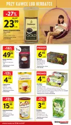 Gazetka promocyjna Intermarche - Gazetka Intermarche - Gazetka - ważna od 03.07 do 03.07.2024 - strona 23 - produkty: Kawa rozpuszczalna, Gin, Gra, Kawa ziarnista, Dallmayr, Kawa, Teekanne, Cappuccino, Herbata, Mango, Herbapol