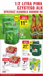 Gazetka promocyjna Intermarche - Gazetka Intermarche - Gazetka - ważna od 03.07 do 03.07.2024 - strona 30 - produkty: Piwa, Piwo, Namysłów, Tyskie, Pilsner Urquell, Radler