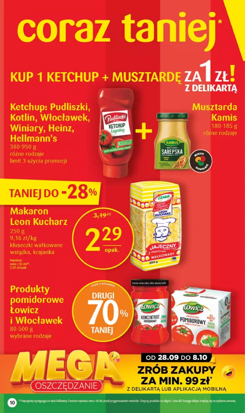 Gazetka promocyjna Delikatesy Centrum - Gazetka DC38 czw-sr - ważna 28.09 do 04.10.2023 - strona 10 - produkty: Mobil