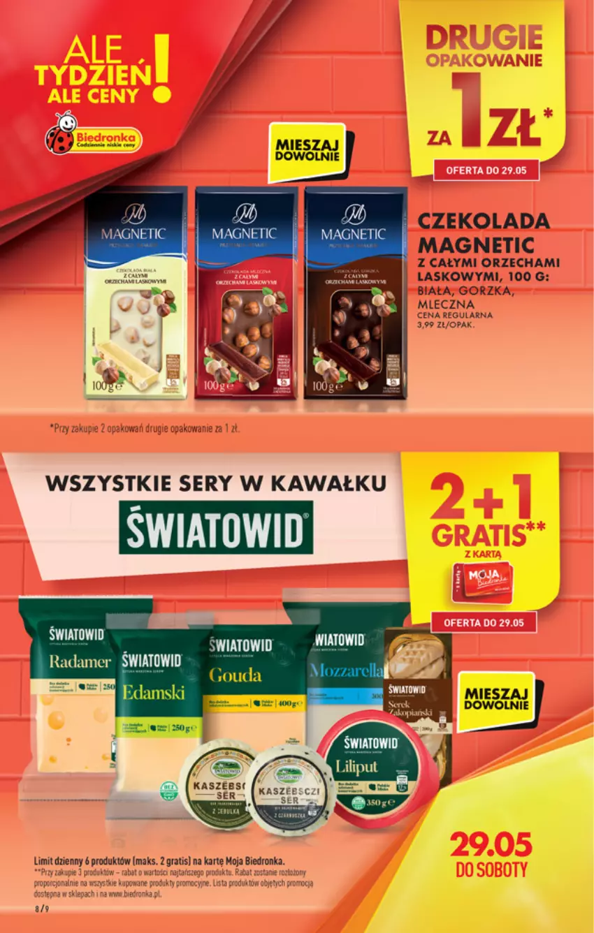 Gazetka promocyjna Biedronka - W tym tygodniu - ważna 27.05 do 02.06.2021 - strona 8 - produkty: Czekolada, Dron, Fa, Gra, Kawa, Radamer, Ser