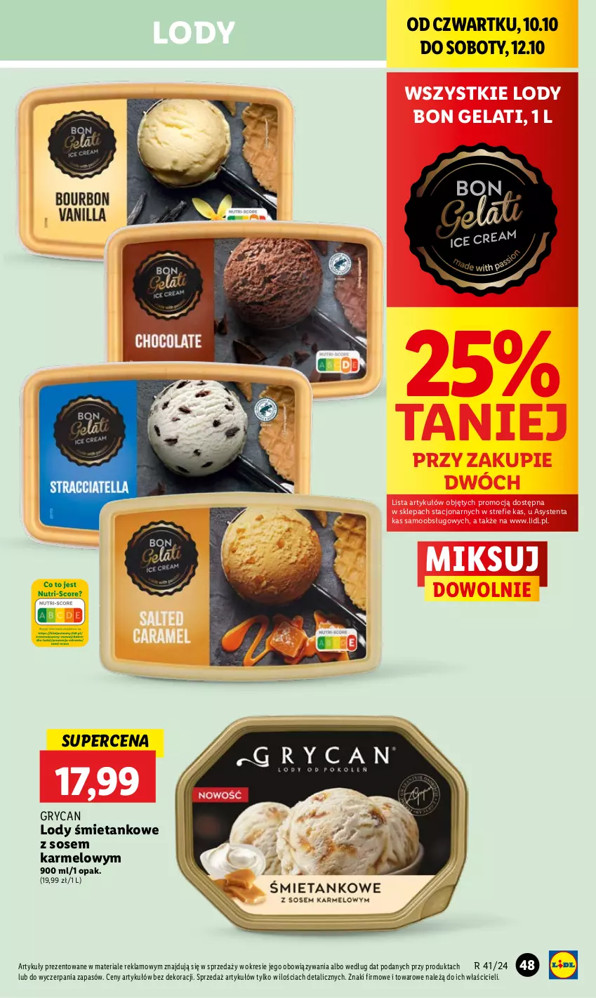 Gazetka promocyjna Lidl - GAZETKA - ważna 10.10 do 12.10.2024 - strona 35 - produkty: Gry, Lody, Sos