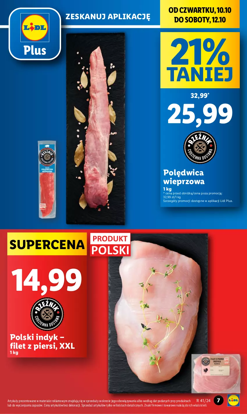 Gazetka promocyjna Lidl - GAZETKA - ważna 10.10 do 12.10.2024 - strona 9 - produkty: Polędwica