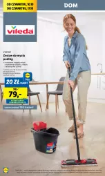 Gazetka promocyjna Lidl - GAZETKA - Gazetka - ważna od 12.10 do 12.10.2024 - strona 20 - produkty: Teleskop, Mop, Vileda, Wiadro