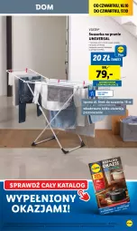 Gazetka promocyjna Lidl - GAZETKA - Gazetka - ważna od 12.10 do 12.10.2024 - strona 21 - produkty: Vileda, Suszarka, Suszarka na pranie